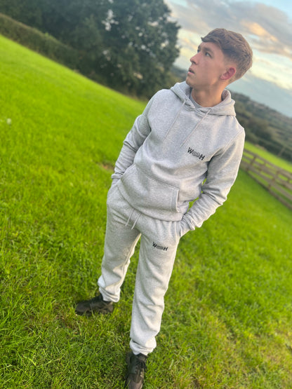 Men's heavy jogger and hooded tracksuit