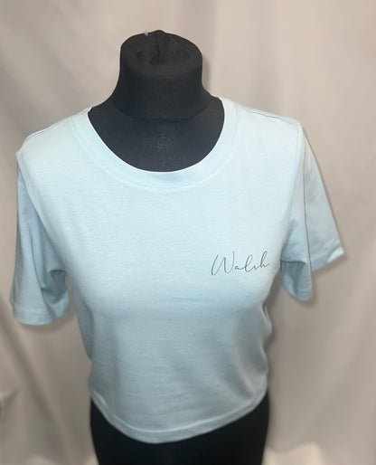 "The Signature" Women's Cropped Tee